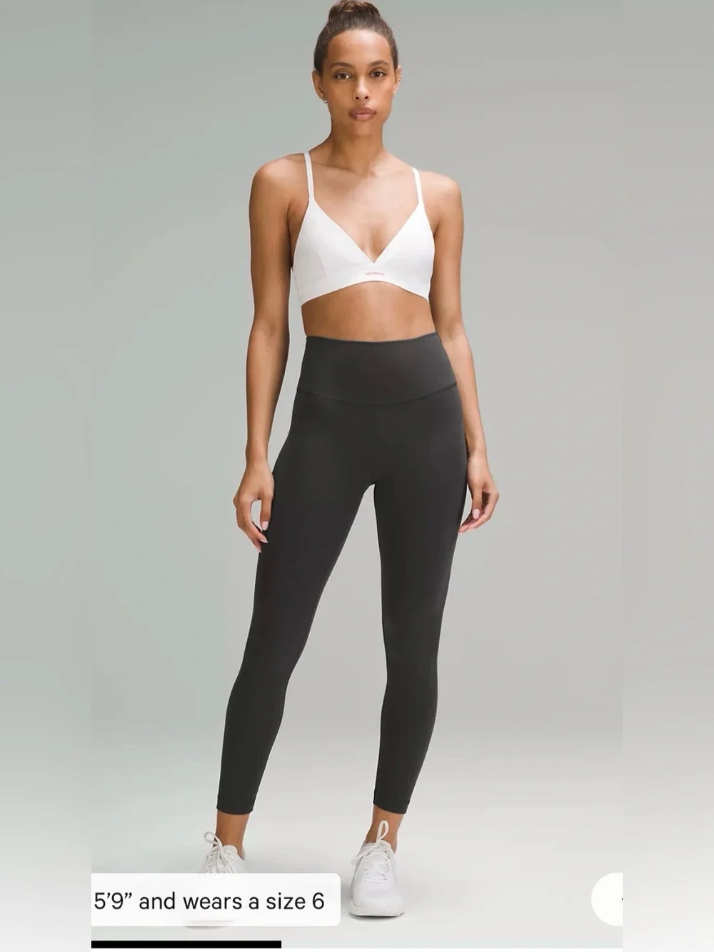 Lululemon Wunder Train High-Rise Tight 25” Black , size 8